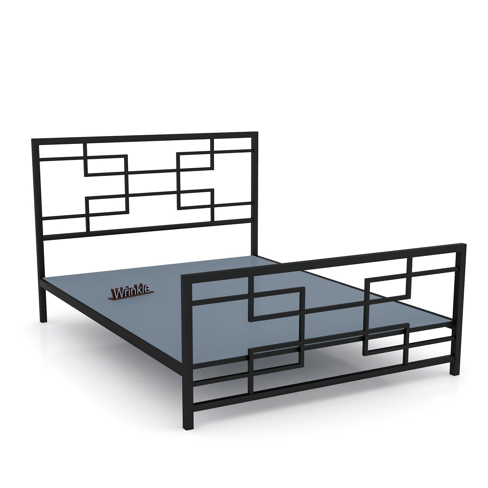 MetalCraft Stylish Design Iron Bed - Furnishiaa -  -